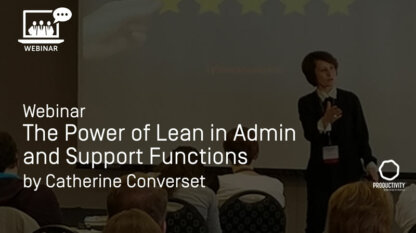 The Power of Lean in Admin and Support Functions title=